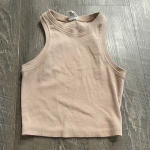 cropped tank top